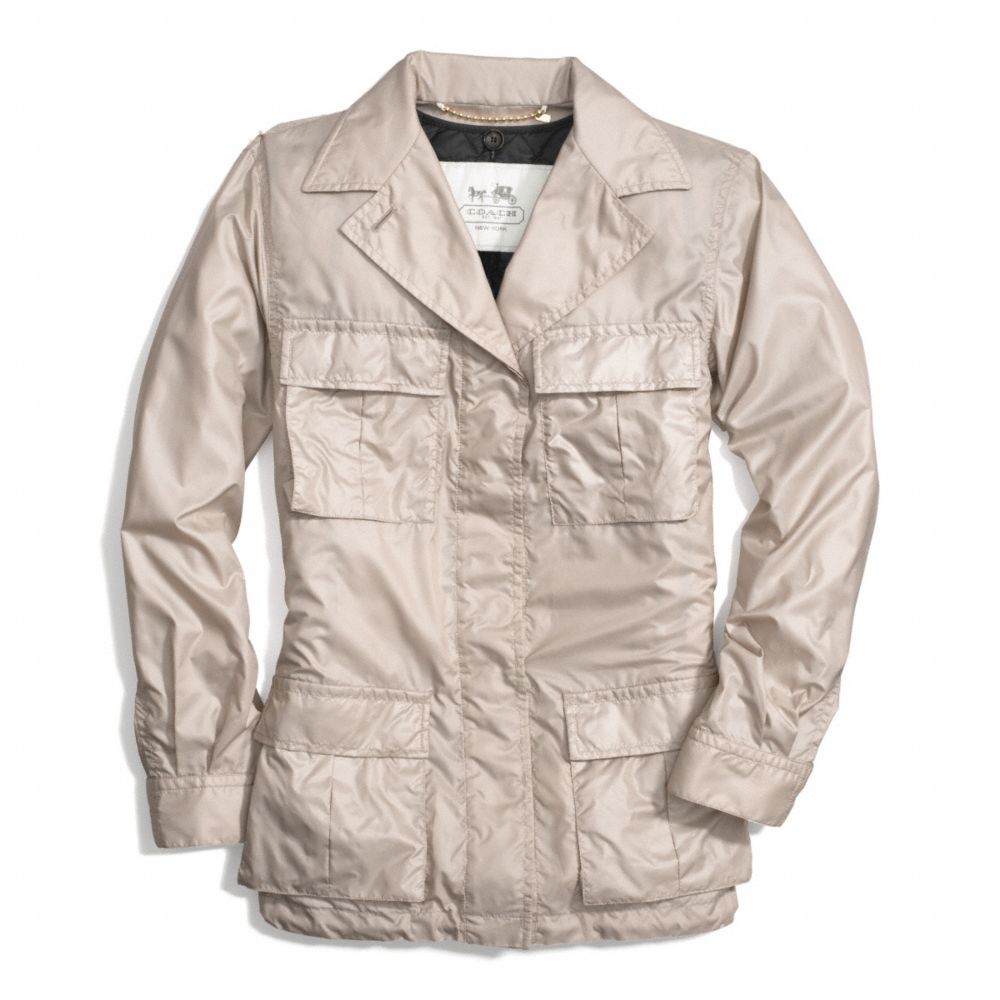 COACH GETAWAY JACKET - KHAKI - f84307