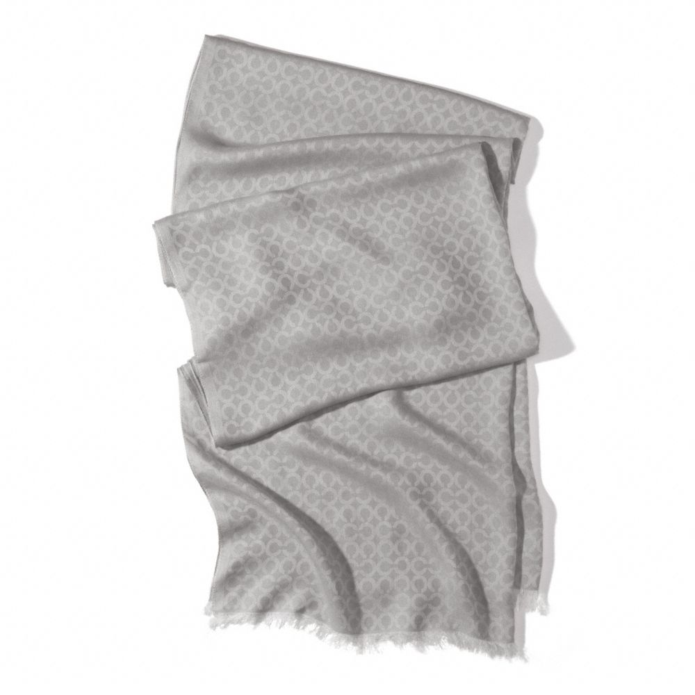 COACH f84325 MINI OP ART OBLONG SCARF SFG