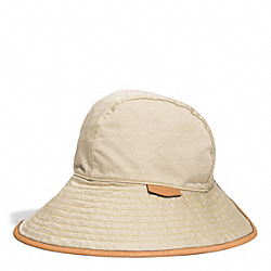 COACH F84556 Hadley Petal Hat KHAKI/SUNGLOW