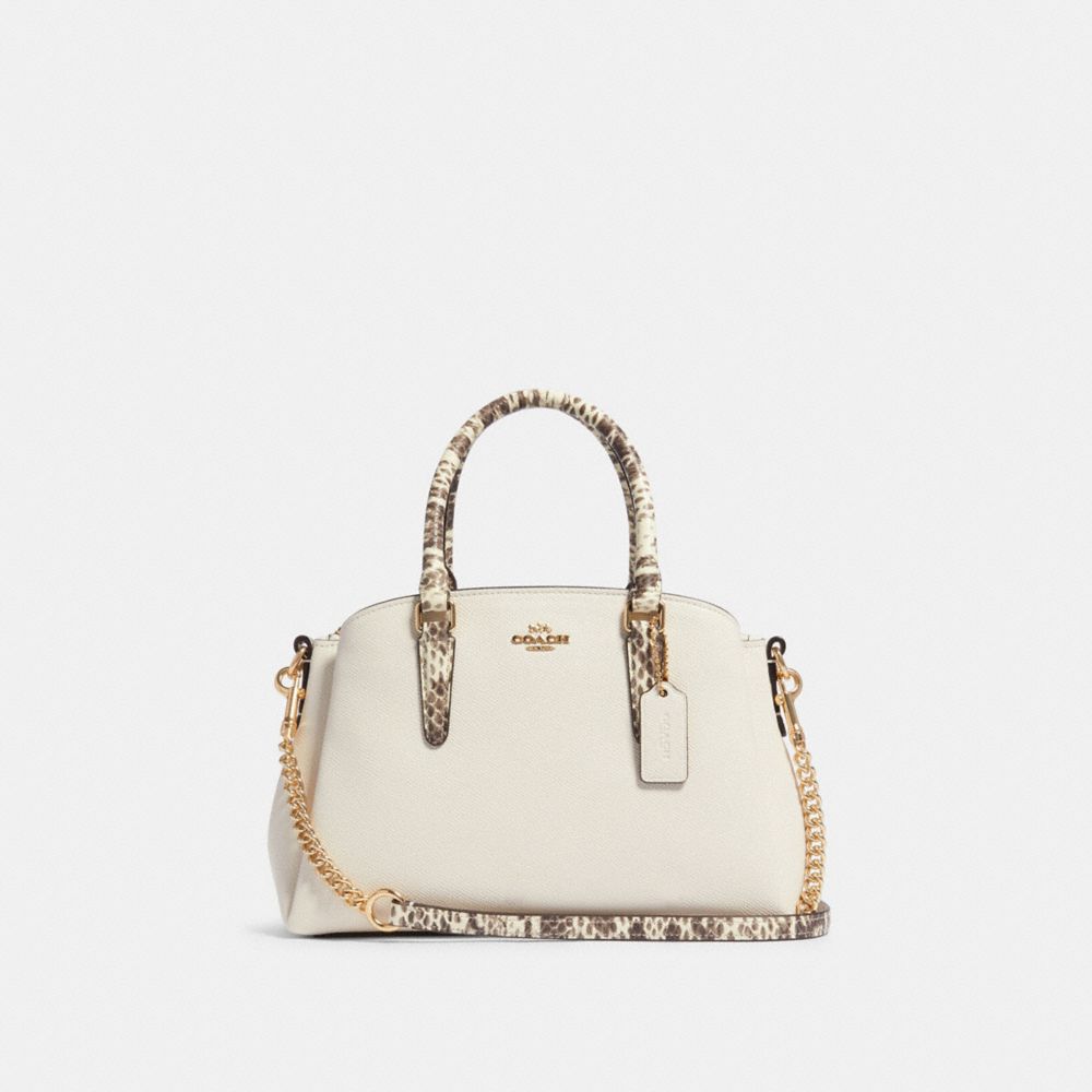 COACH F84624 MINI SAGE CARRYALL IM/CHALK