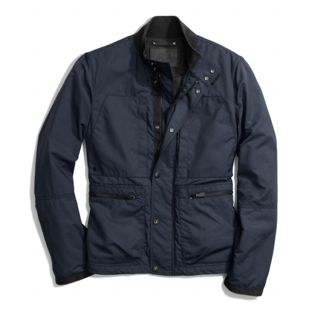 COACH F84829 Varick Field Jacket  NAVY