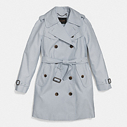 MID-LENGTH TRENCH - CHAMBRAY - COACH F85284