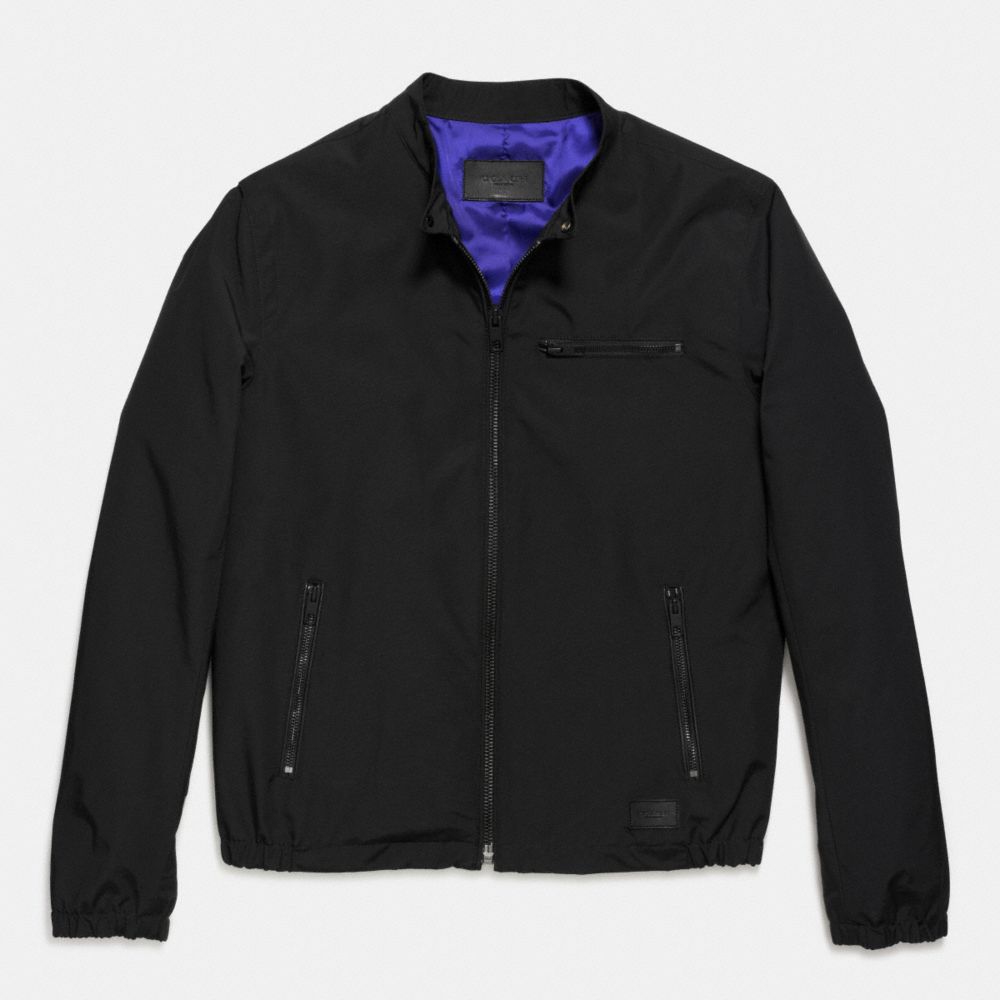 RACER JACKET - BLACK - COACH F85572