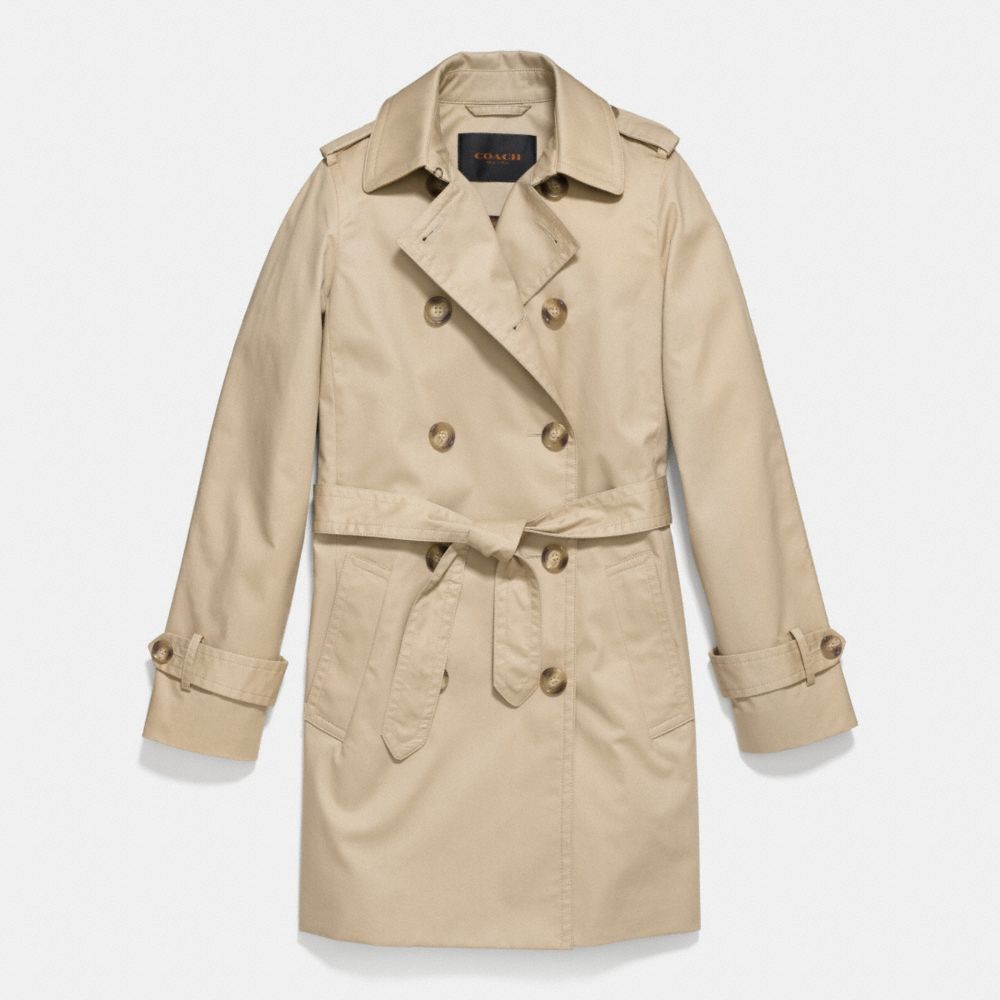 ICON MID LENGTH TRENCH - f85626 -  KHAKI