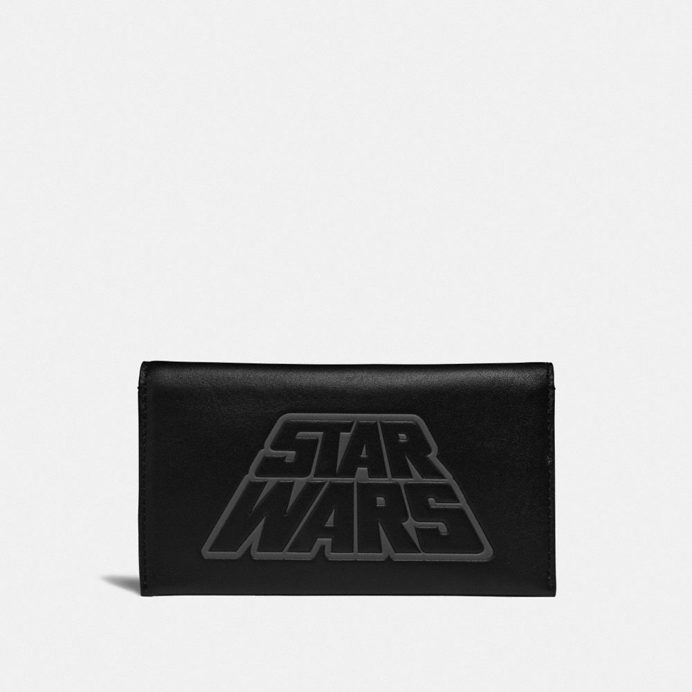 STAR WARS X COACH LARGE UNIVERSAL PHONE CASE WITH MOTIF - QB/BLACK - COACH F85705