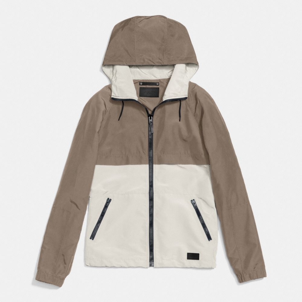 COACH F85806 Packable Windbreaker FOG