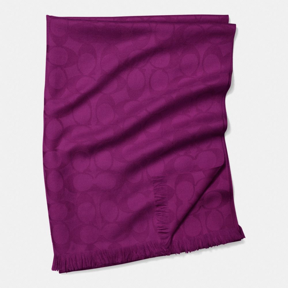 SIGNATURE C WRAP - f86011 - FUCHSIA