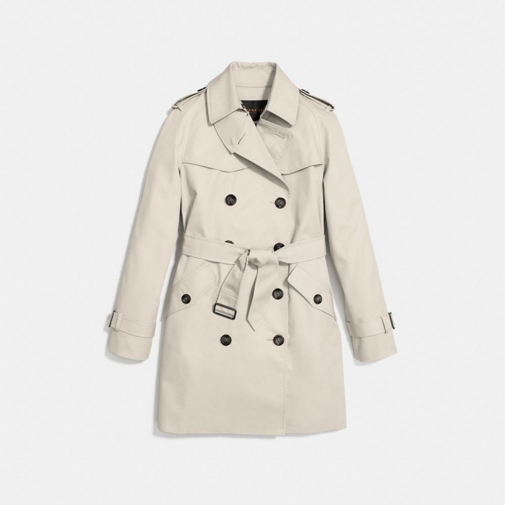 SOLID TRENCH - PORCELAIN - COACH F86052