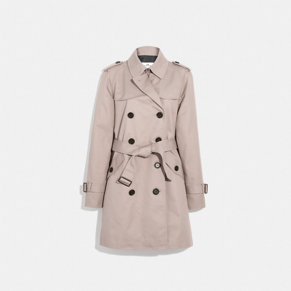 COACH SOLID TRENCH - QUARTZ - f86052