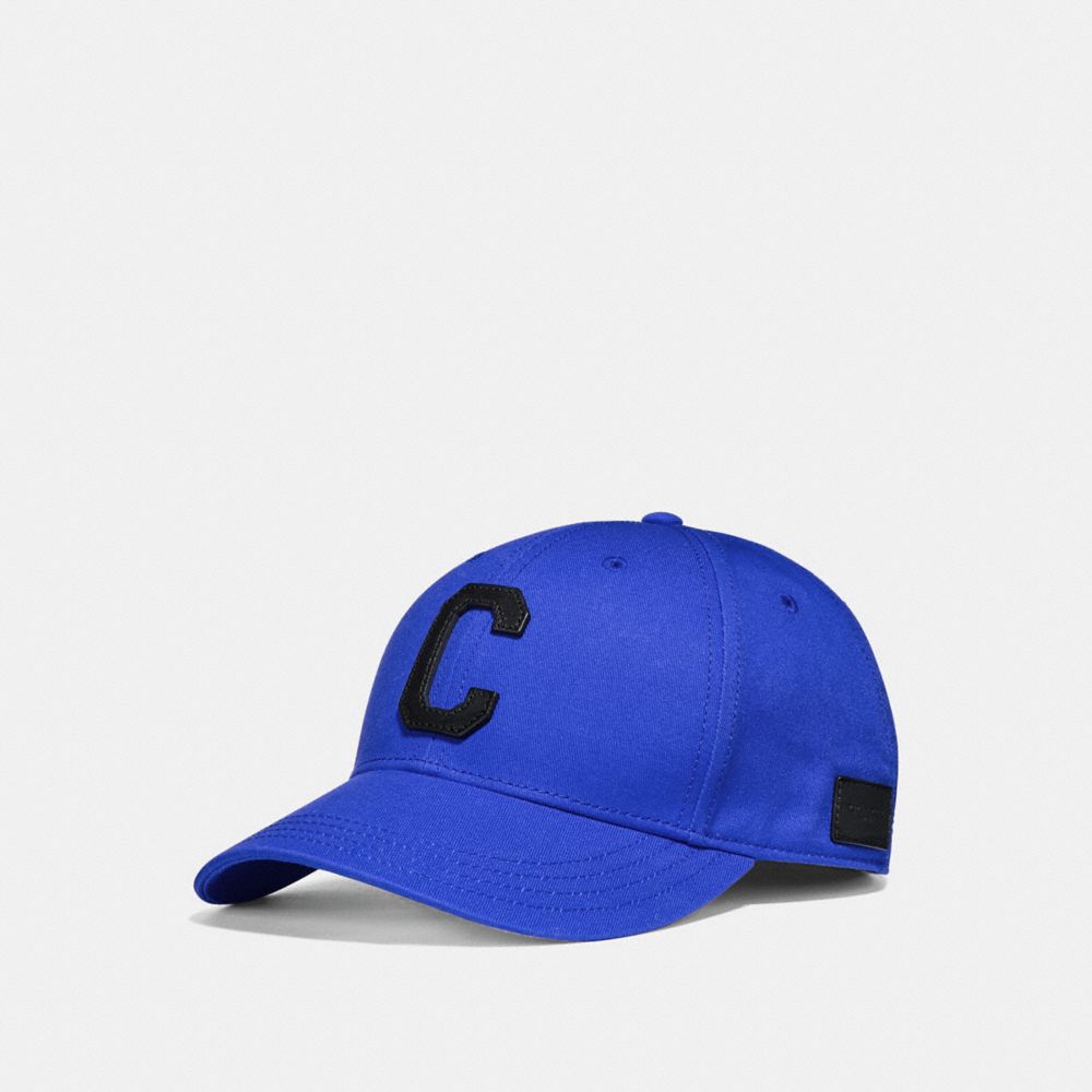 COACH VARSITY C CAP - ROYAL BLUE - f86147