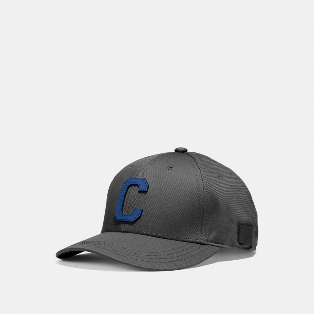 COACH F86147 Varsity C Cap GRAPHITE