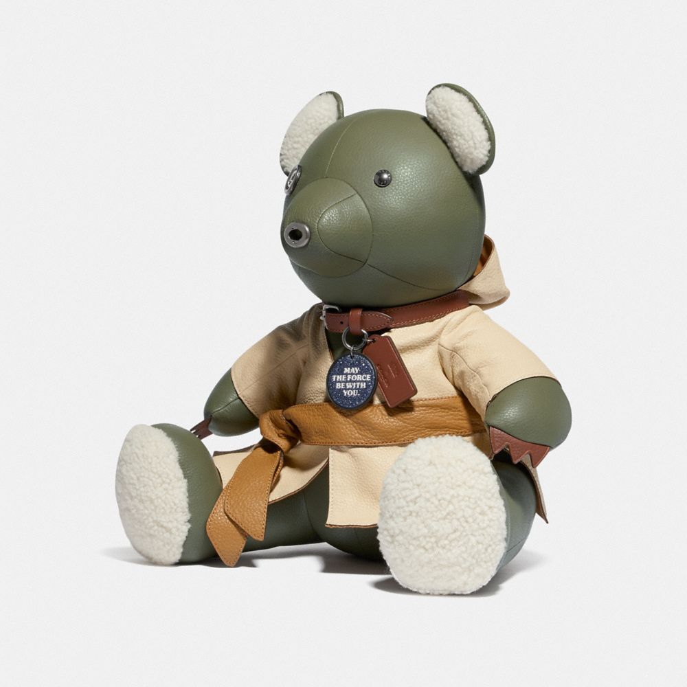 STAR WARS X COACH YODA COLLECTIBLE BEAR - F86393 - QB/MULTI