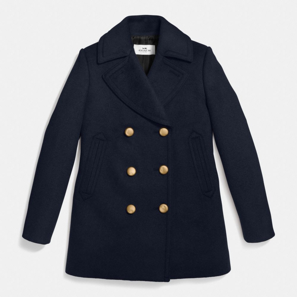 75TH ICON PEACOAT - f86525 - TWILIGHT