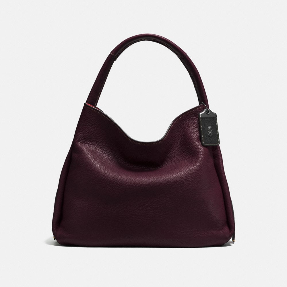 COACH BANDIT HOBO 39 - OXBLOOD/BLACK COPPER - f86760