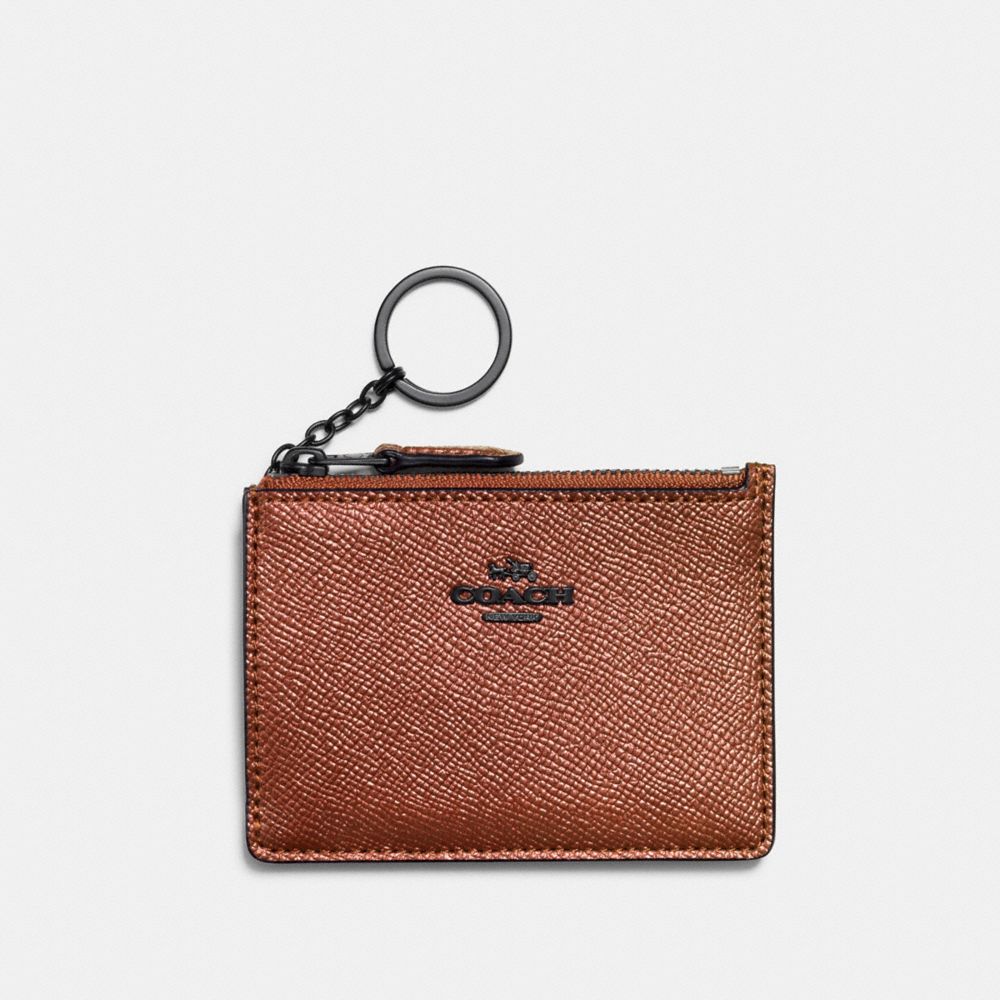 MINI SKINNY ID CASE - F87077 - MW/METALLIC RUST