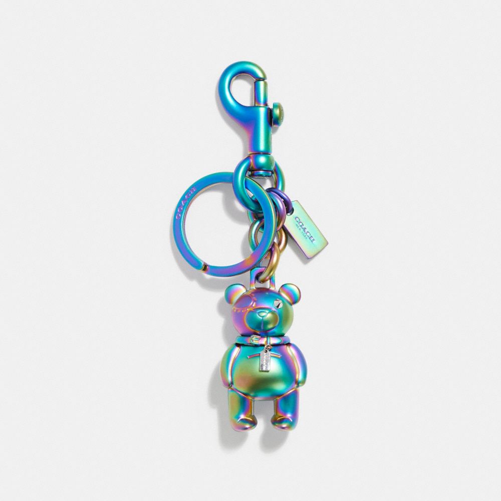 COACH F87166 3d Bear Bag Charm OILSLICK