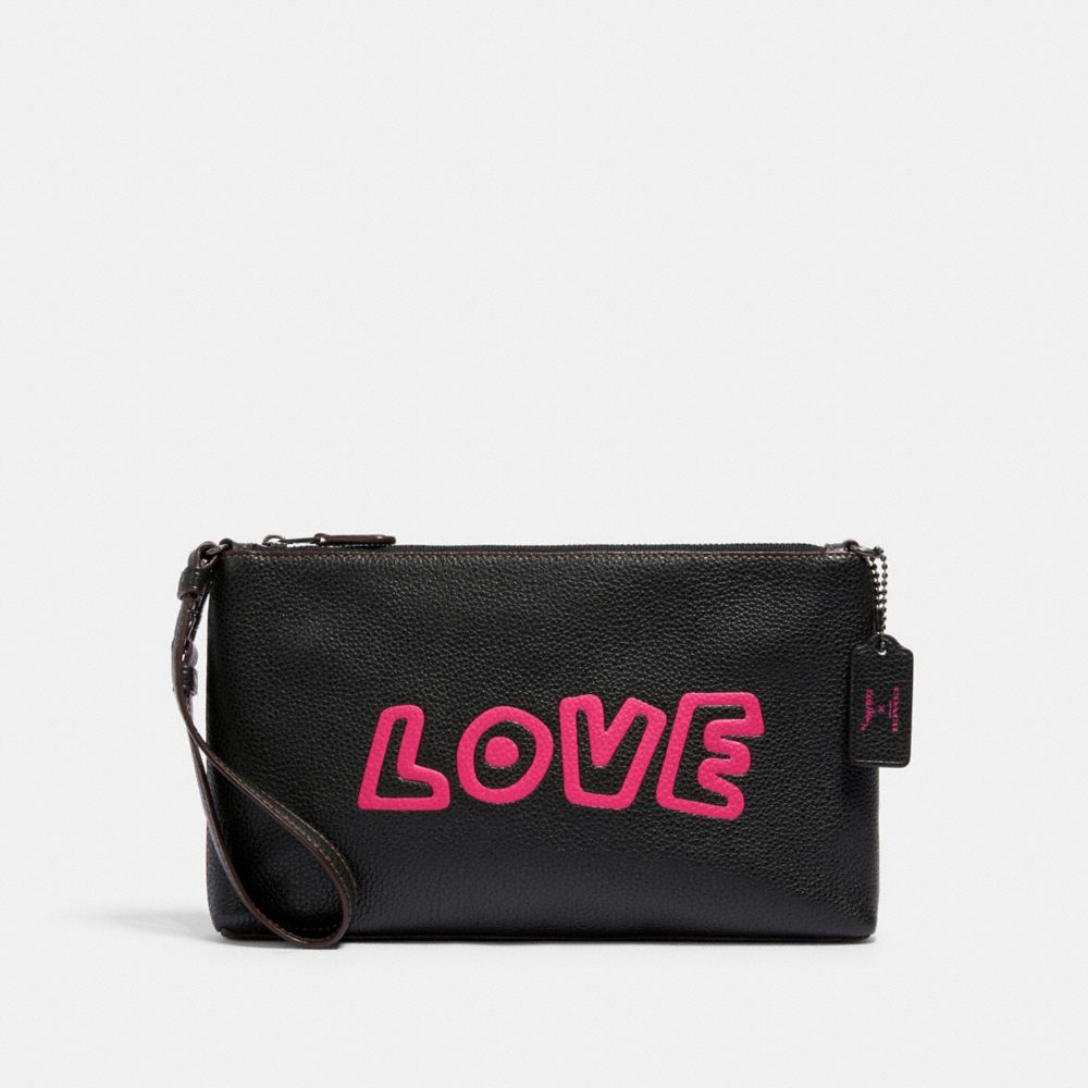 LARGE WRISTLET 25 - F87228 - QB/BLACK