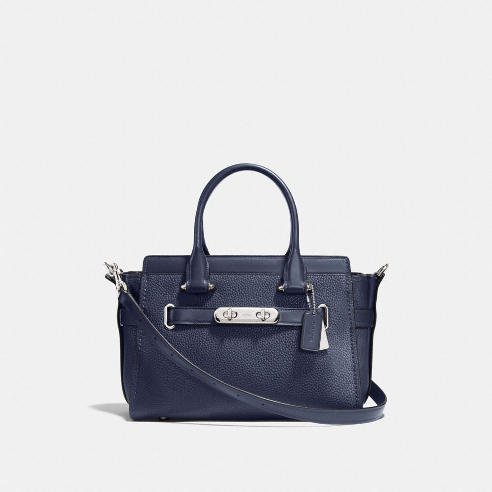 COACH SWAGGER 27 - NAVY/SILVER - COACH F87295