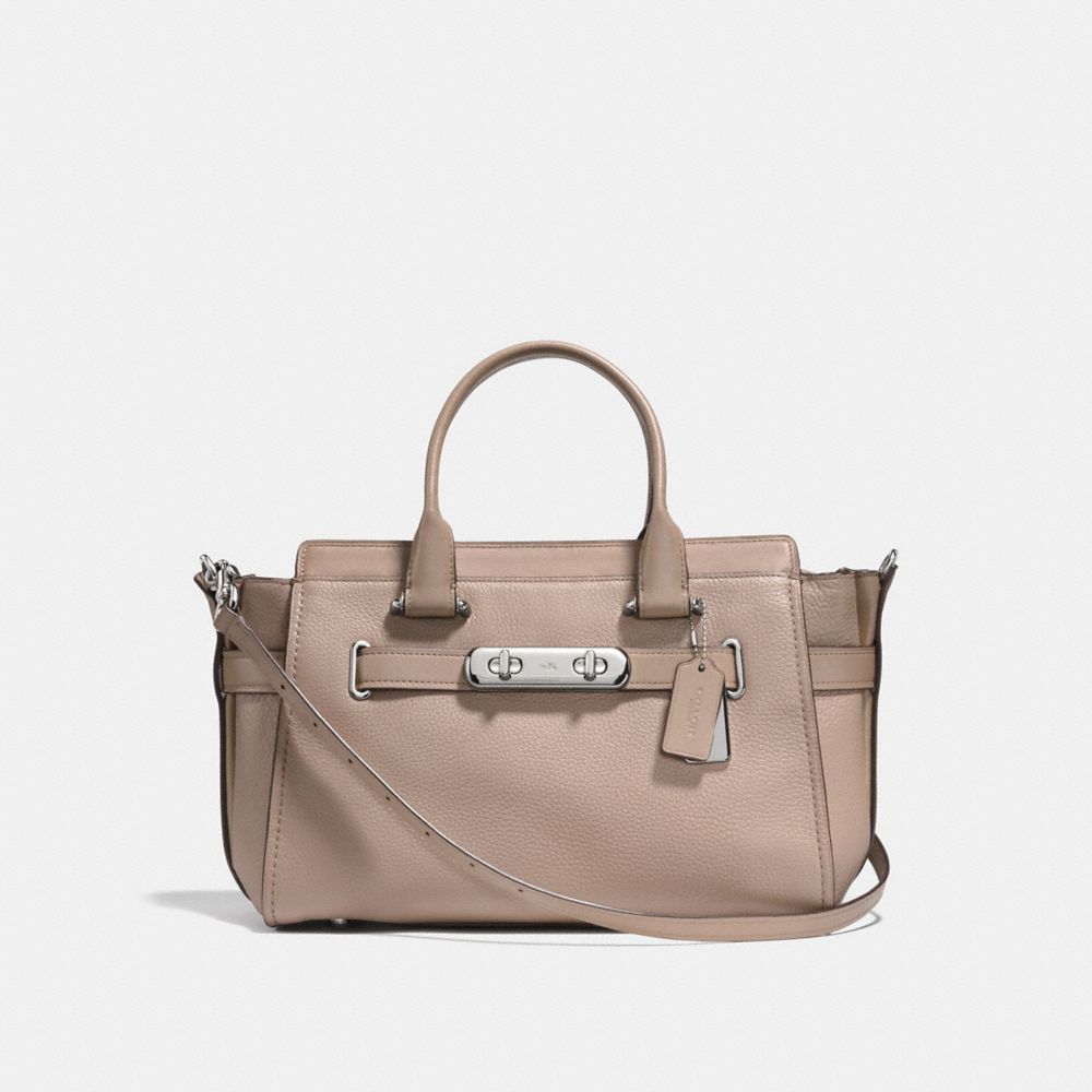 COACH COACH SWAGGER - STONE/SILVER - F87298