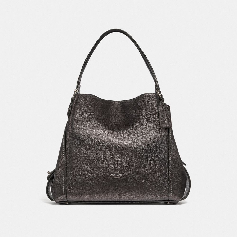 EDIE SHOULDER BAG 31 - GM/METALLIC GRAPHITE - COACH F87399