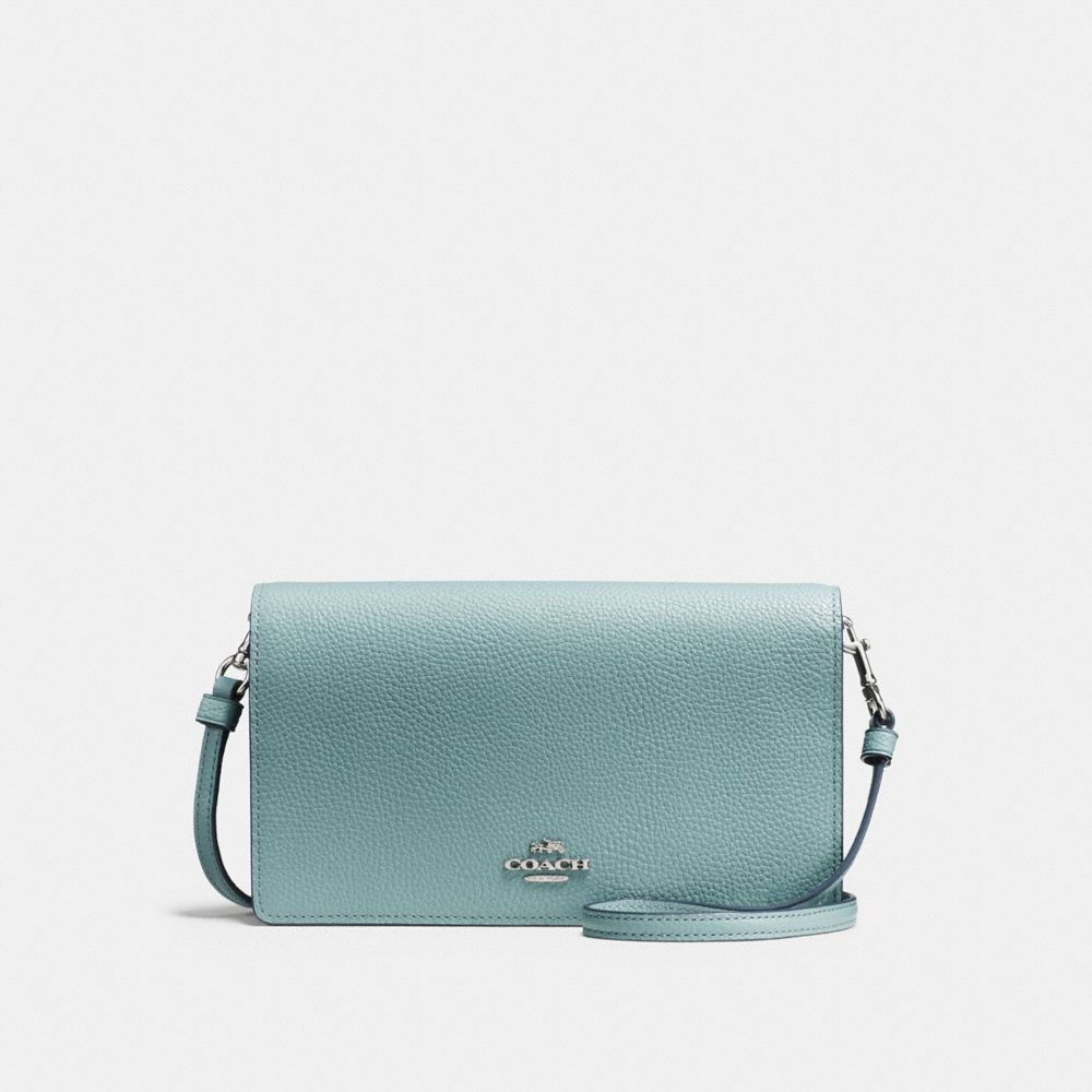 COACH F87401 - HAYDEN FOLDOVER CROSSBODY CLUTCH SV/CLOUD