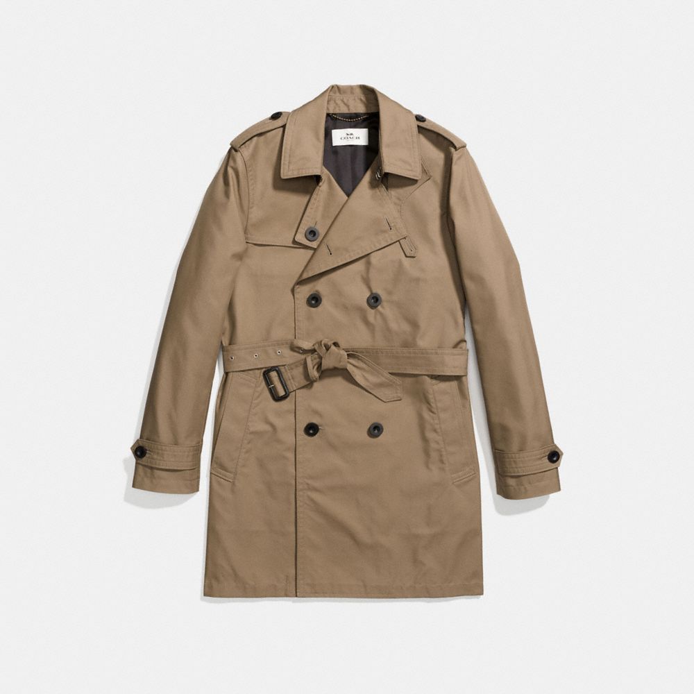 COACH F87431 - TRENCH COAT TOBAC