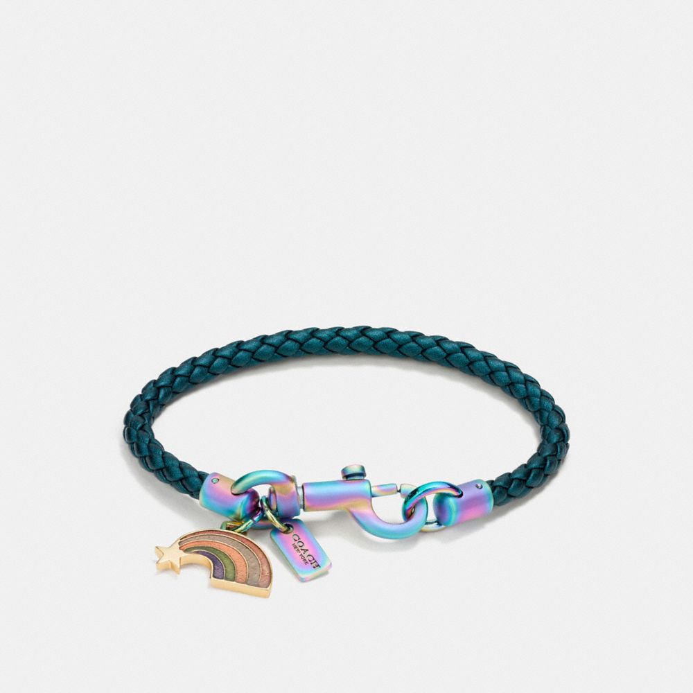 COACH F87453 - SPACE CHARMS FRIENDSHIP BRACELET OILSLICK/METALLIC MINERAL