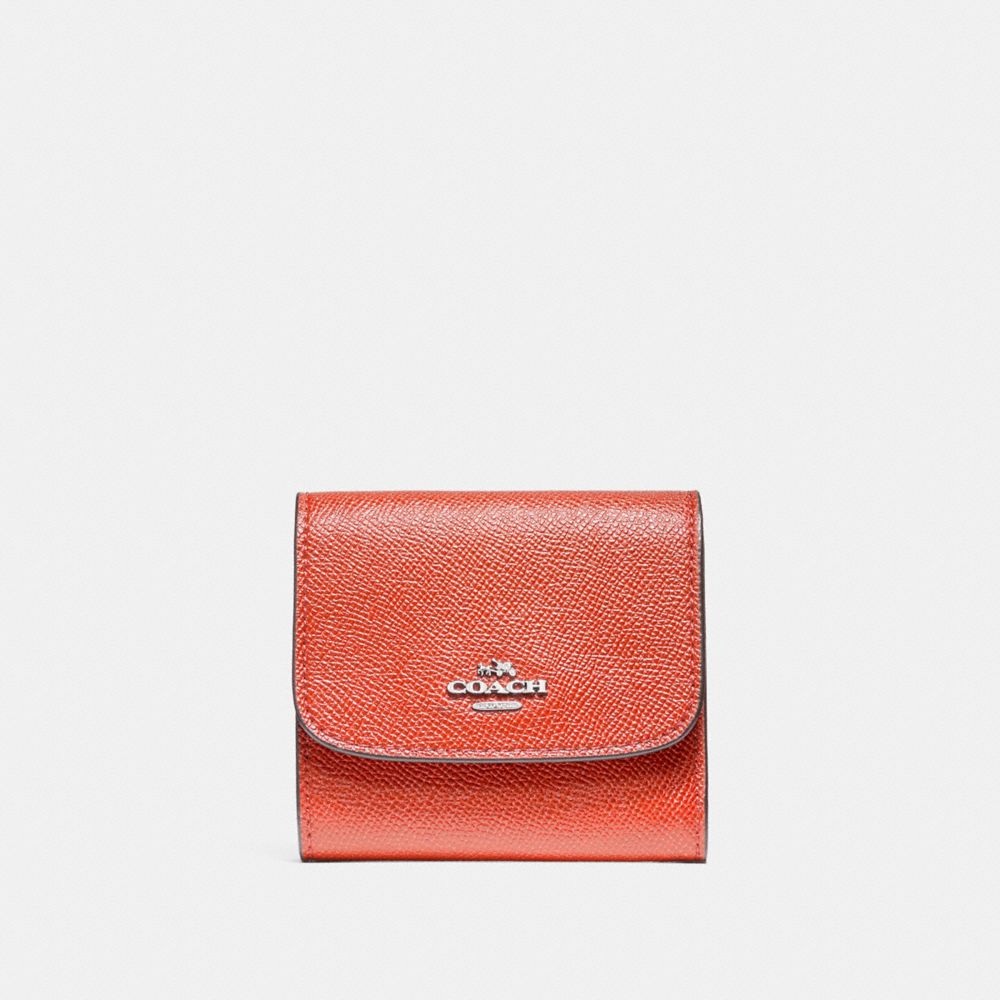 COACH F87588 Small Wallet SILVER/WATERMELON