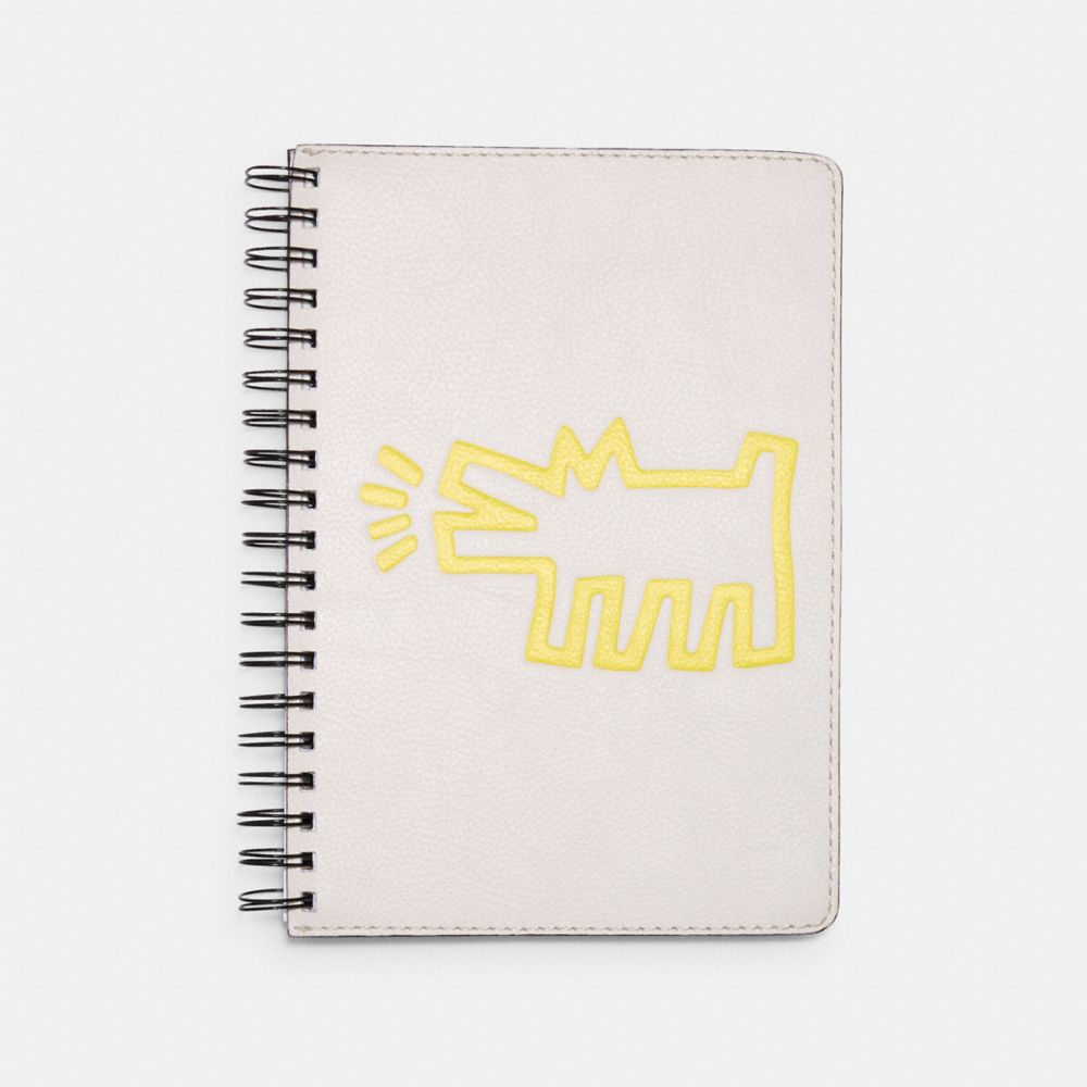 COACH F87602 Keith Haring Notebook CHALK