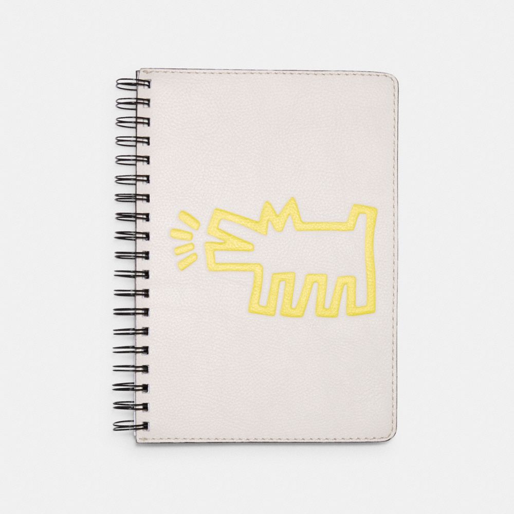 COACH F87602 KEITH HARING NOTEBOOK CHALK