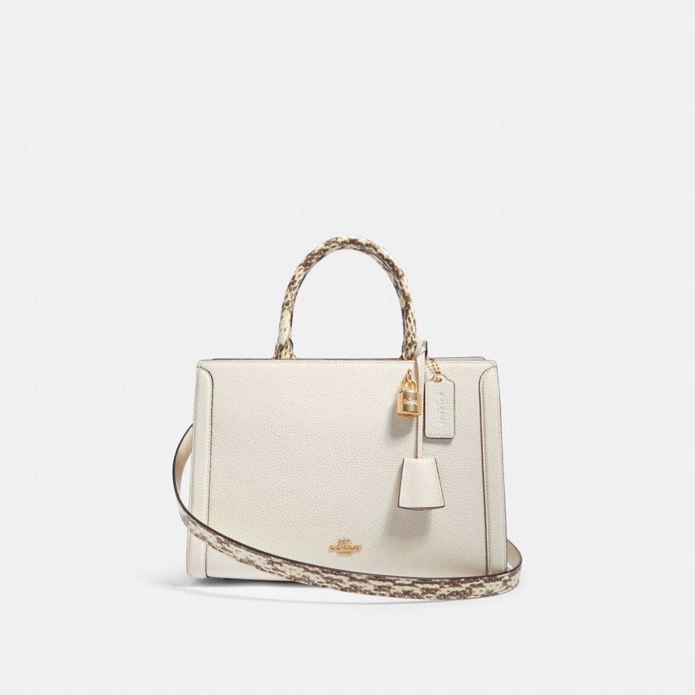 COACH F87669 - ZOE CARRYALL IM/CHALK