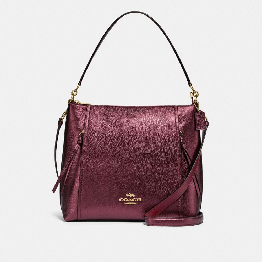 MARLON HOBO - F87825 - IM/METALLIC WINE