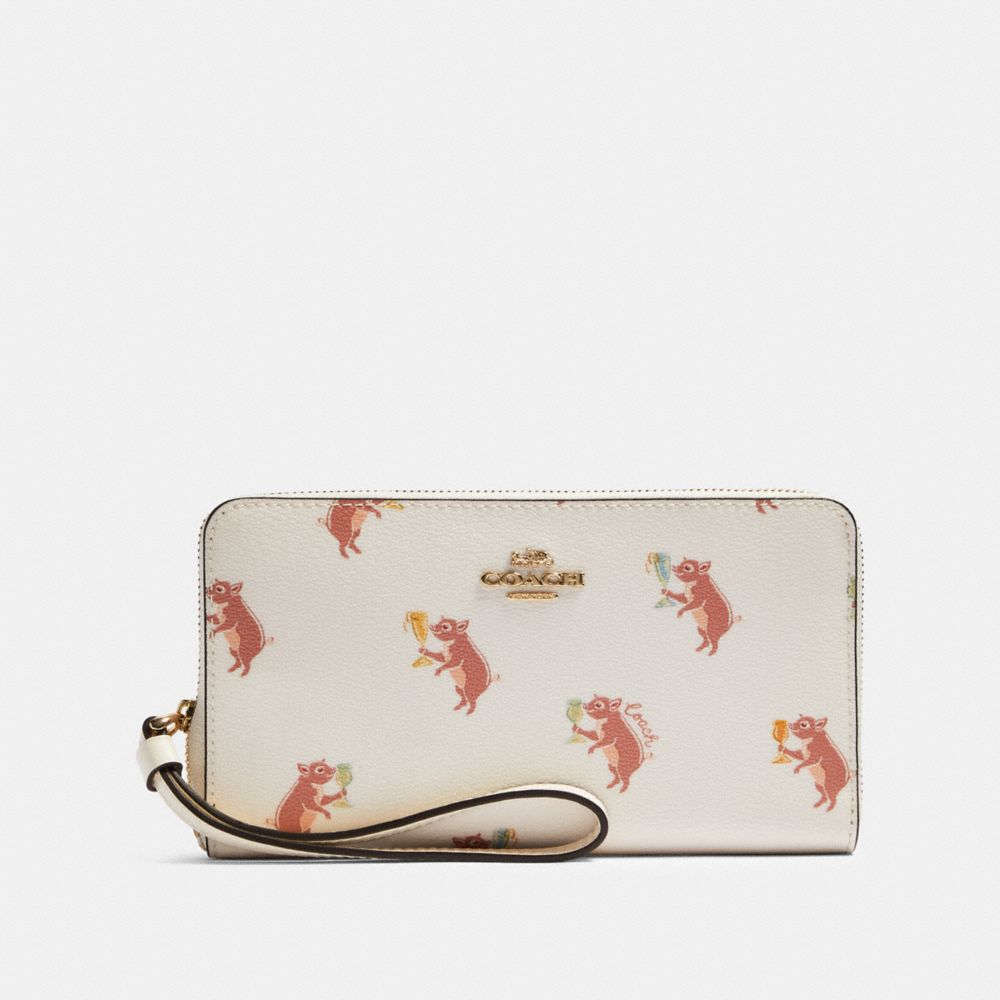 michael kors pig wallet