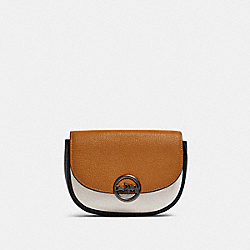 JADE MINI BELT BAG IN COLORBLOCK - QB/LIGHT SADDLE MULTI - COACH F88006