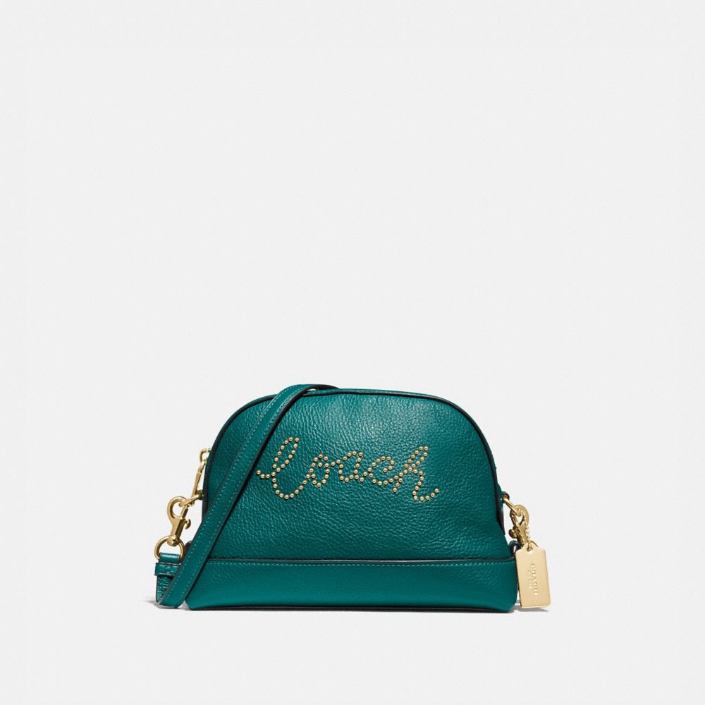 coach studded crossbody
