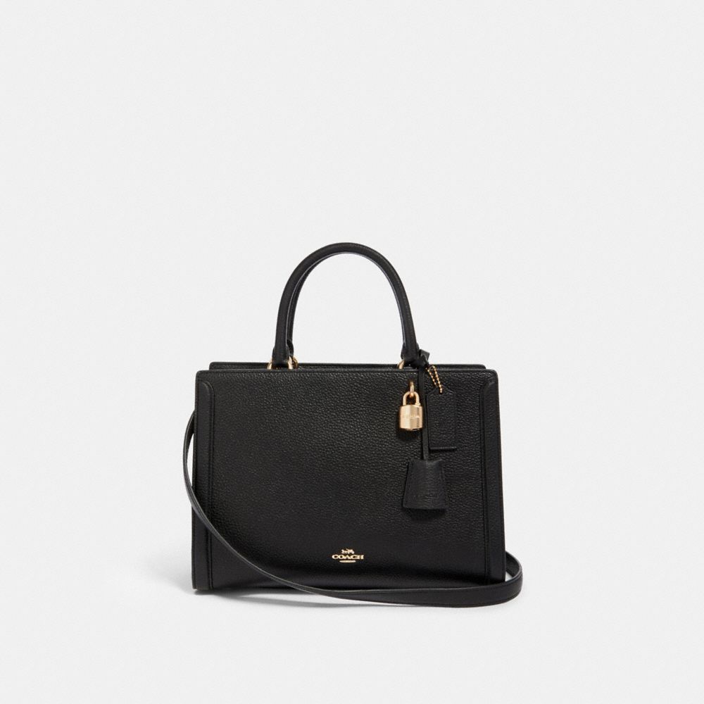 COACH F88037 Zoe Carryall IM/BLACK