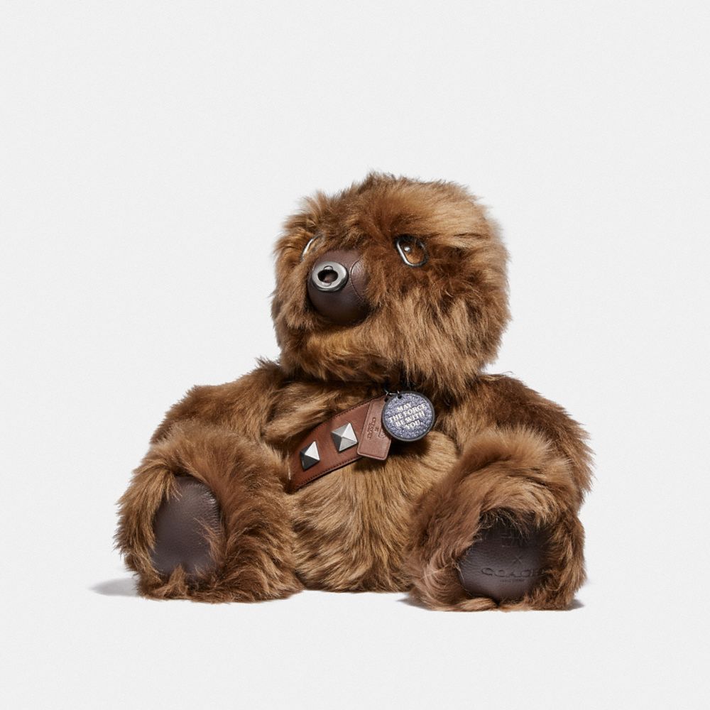 STAR WARS X COACH CHEWBACCA COLLECTIBLE BEAR - F88050 - MULTICOLOR