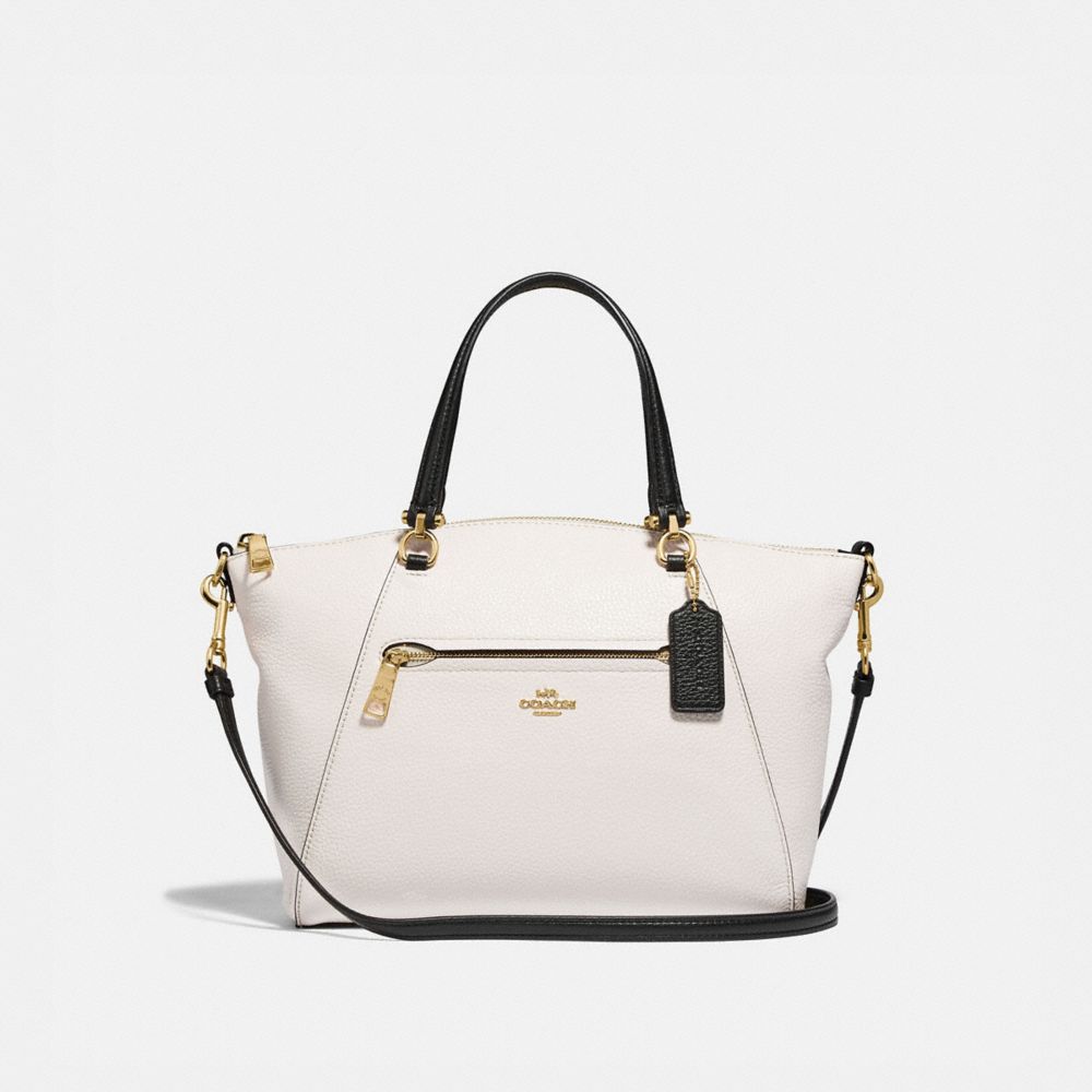 COACH PRAIRIE SATCHEL - IM/CHALK/BLACK - F88057