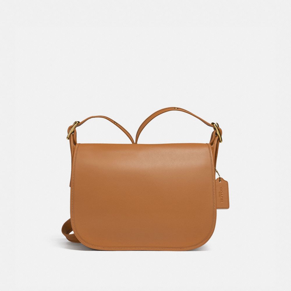 PATRICIA SADDLE BAG - IM/LIGHT SADDLE - COACH F88145