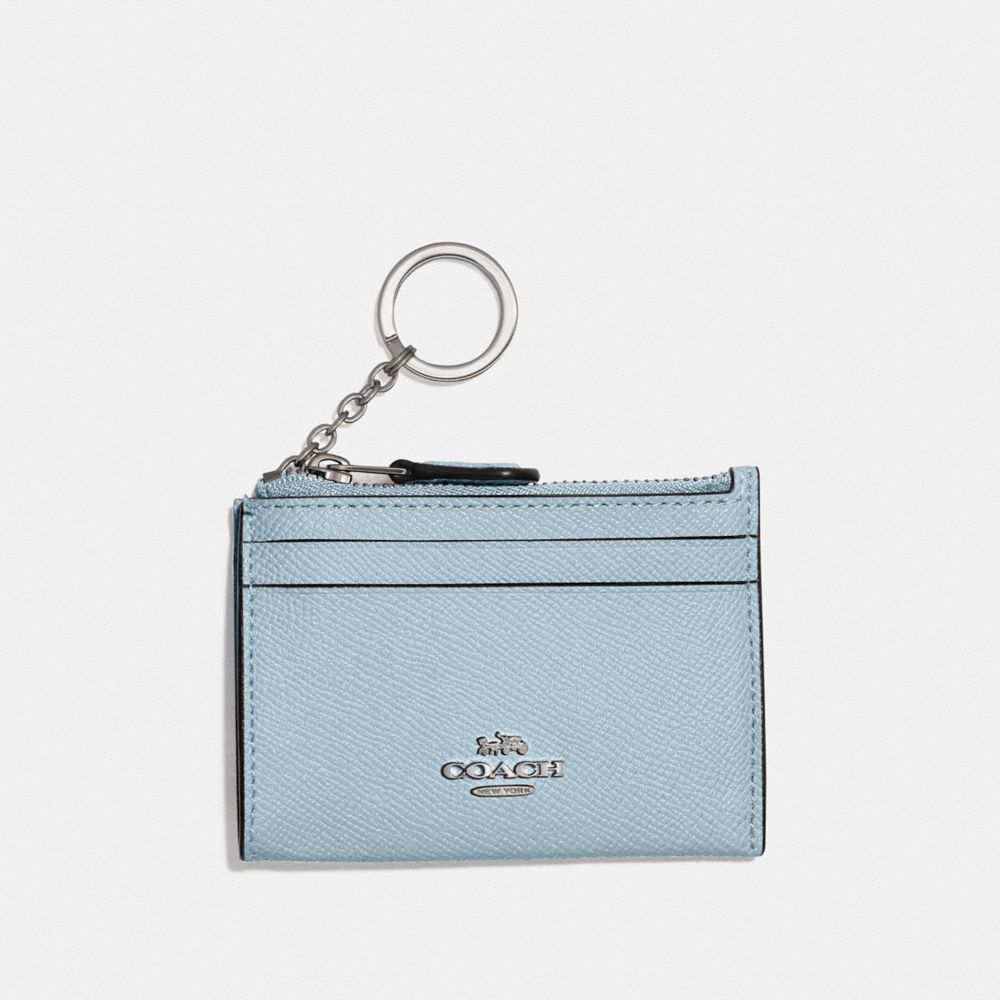 MINI SKINNY ID CASE - SV/PALE BLUE - COACH F88250