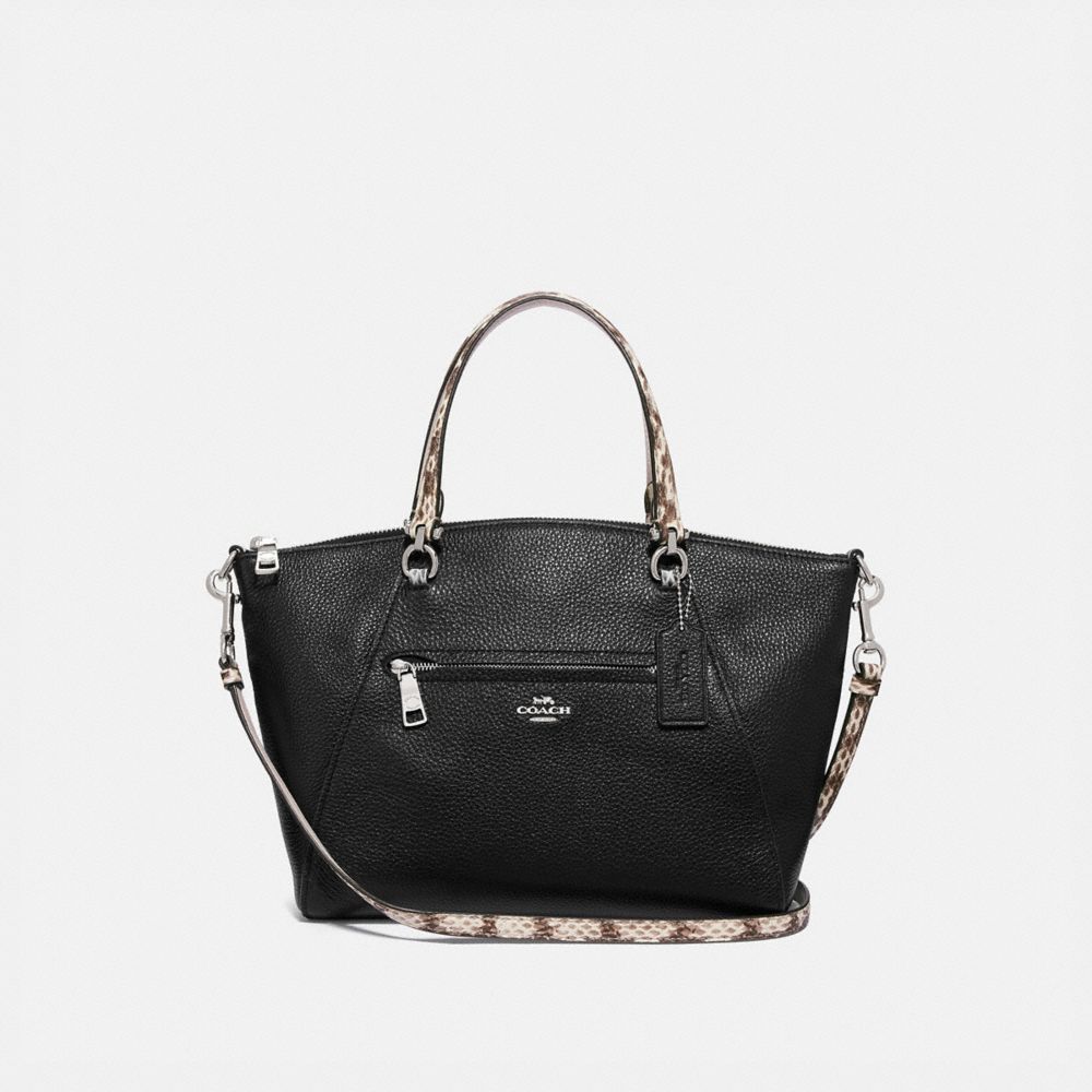 COACH F88561 Prairie Satchel SV/BLACK