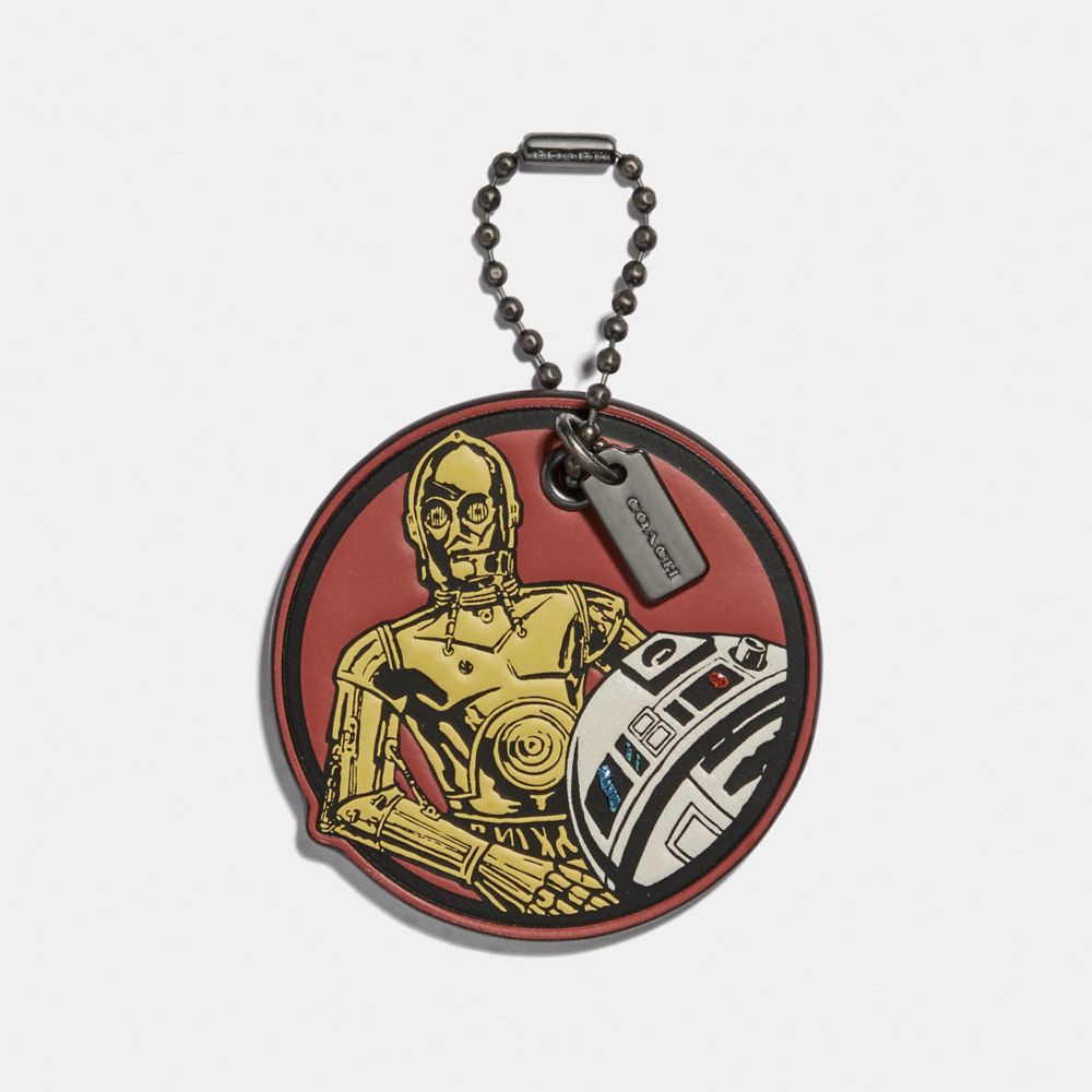 COACH STAR WARS X COACH C-3PO AND R2-D2 HANGTAG - MULTICOLOR - F89371