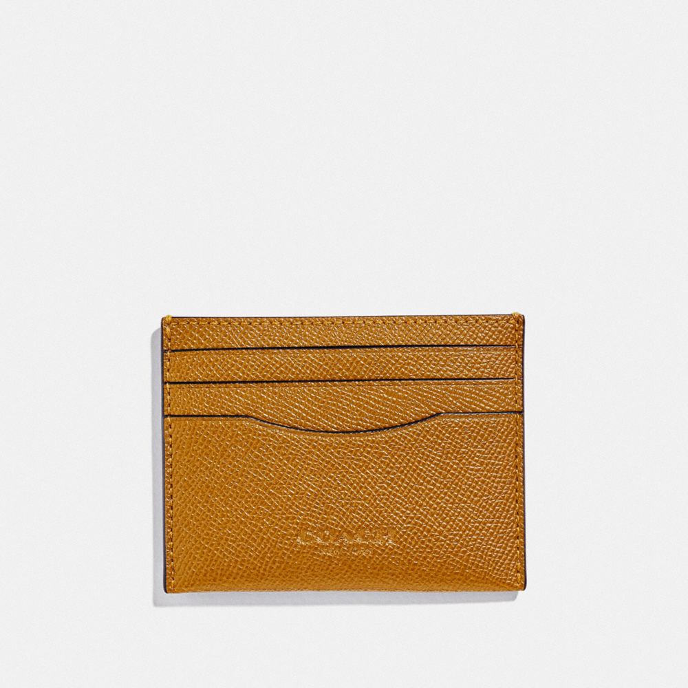 COACH F89709 - SLIM CARD CASE - AMBER | COACH MEN