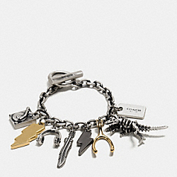 COACH F90973 Day Dreamer Charm Bracelet SILVER/GOLD