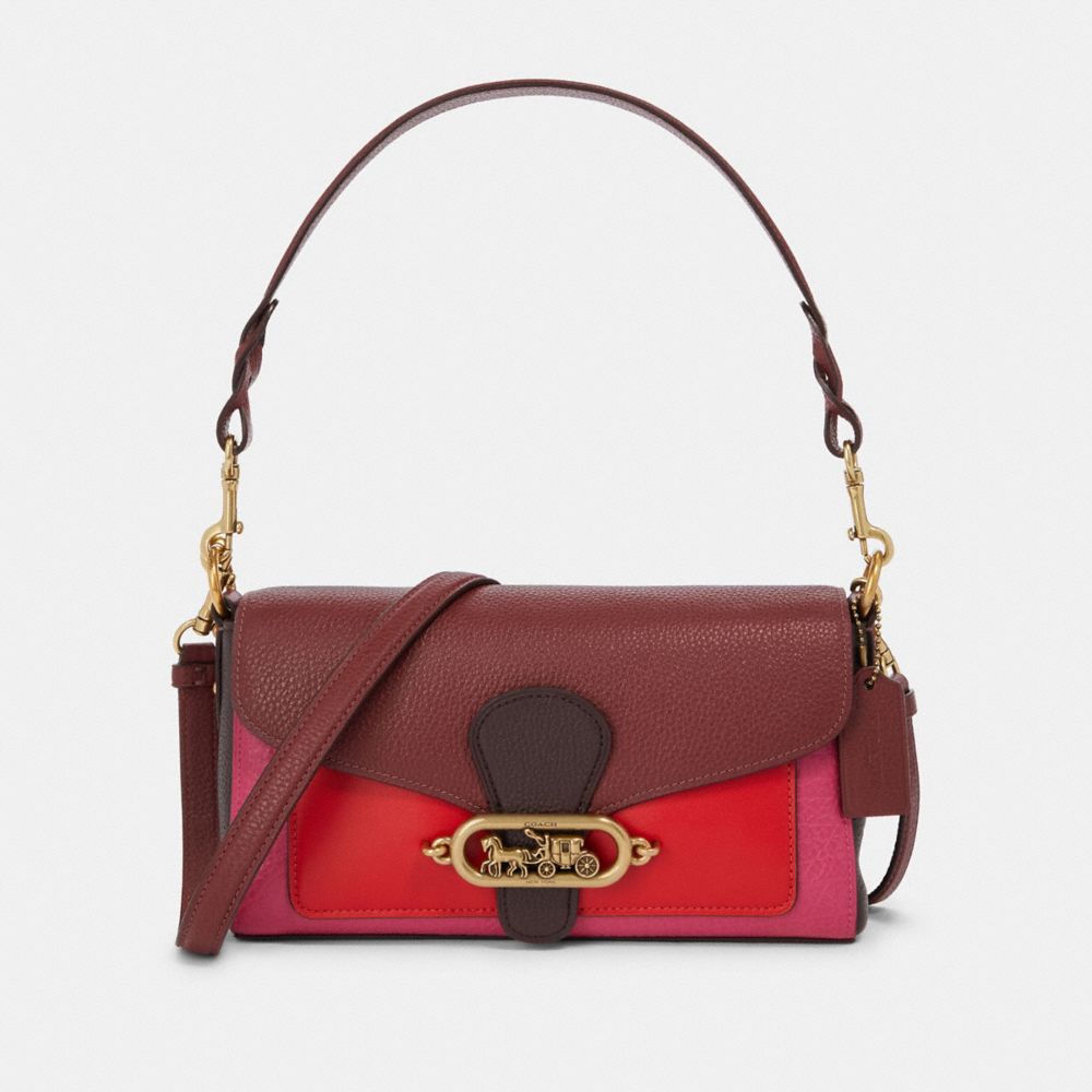 COACH®  Mini Rogue Bag Charm With Tea Rose