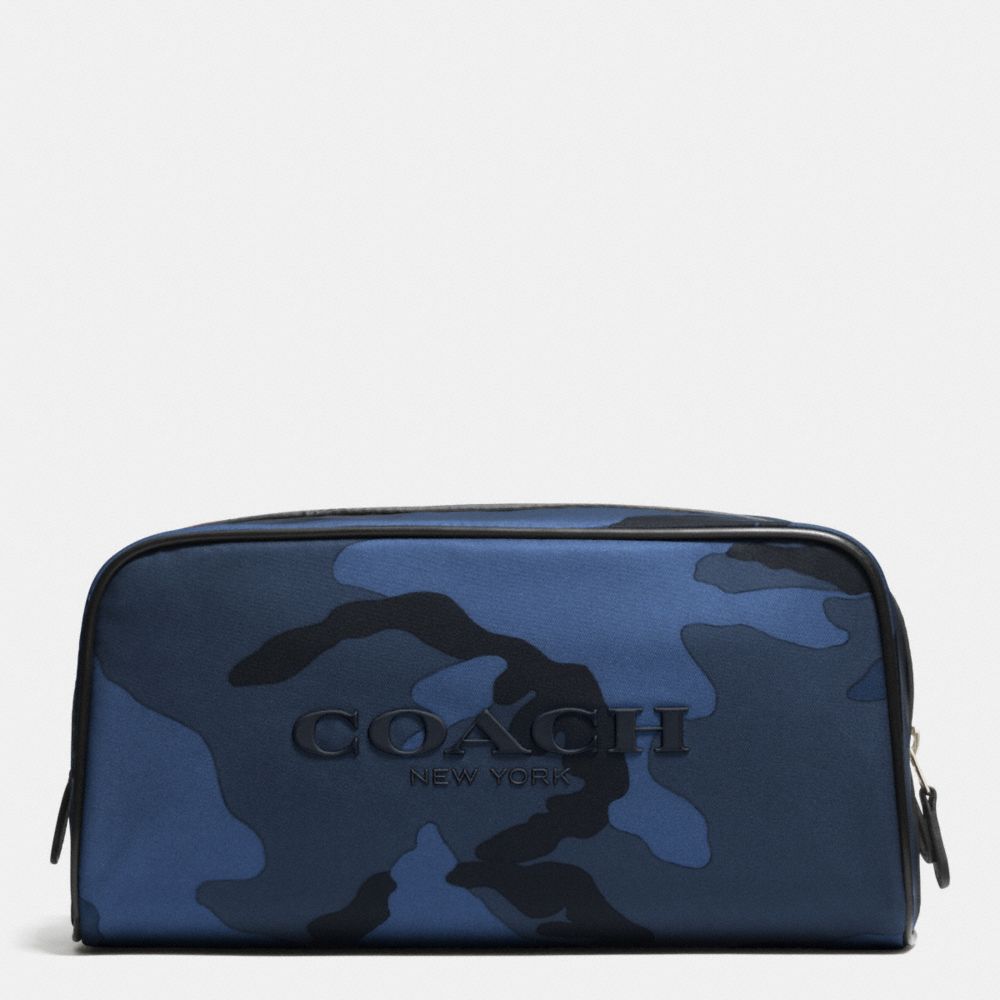 WEEKEND TRAVEL KIT IN NYLON - f93446 - BLUE CAMO