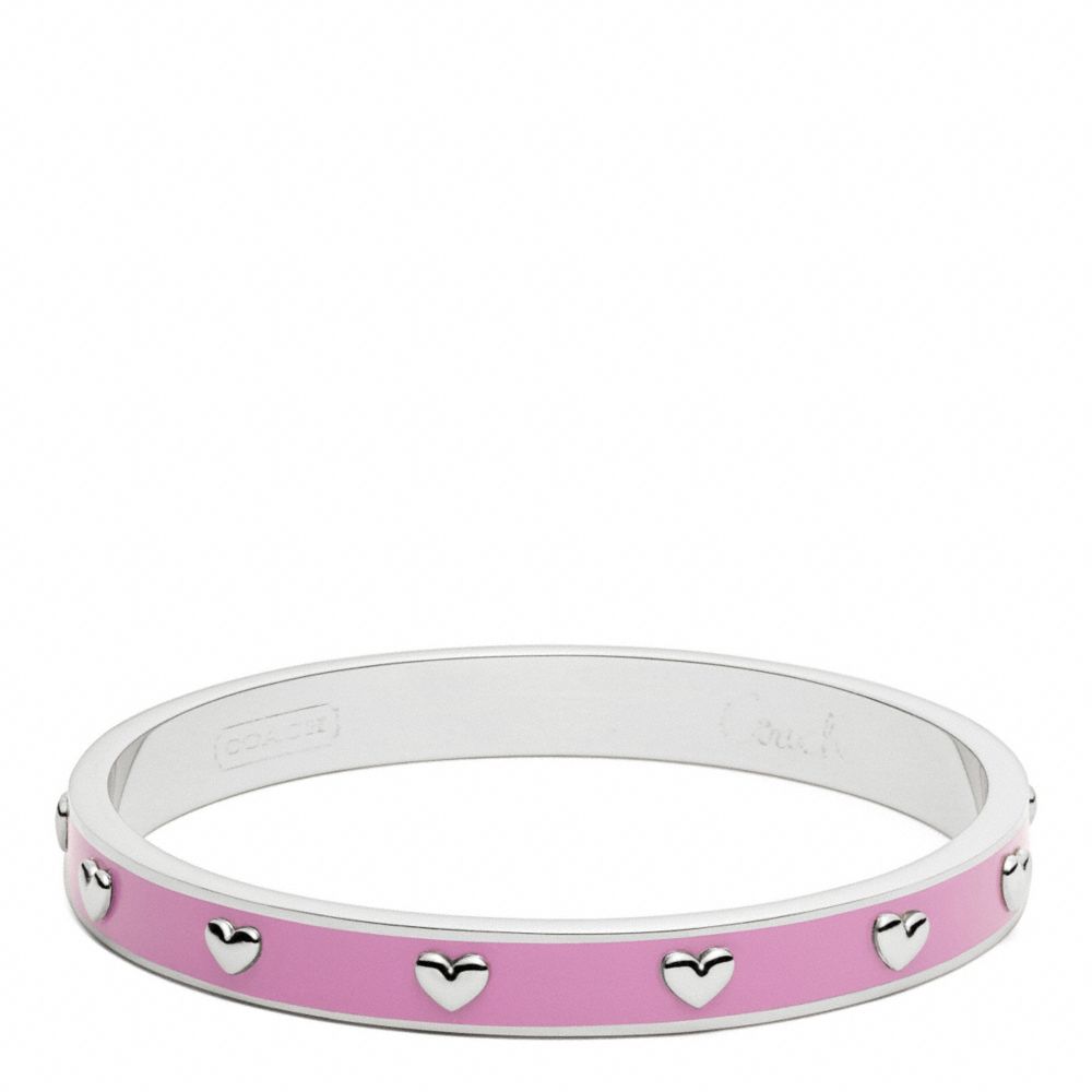 COACH QUARTER INCH NAIL HEAD BANGLE -  - f94026