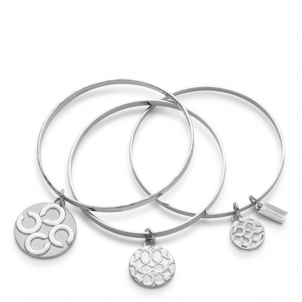 MIRANDA MULTI DISC BRACELET SET COACH F94973