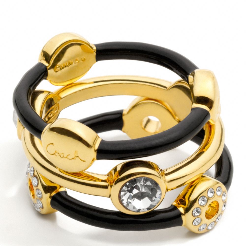 COACH STACKED RING SET -  - f95745