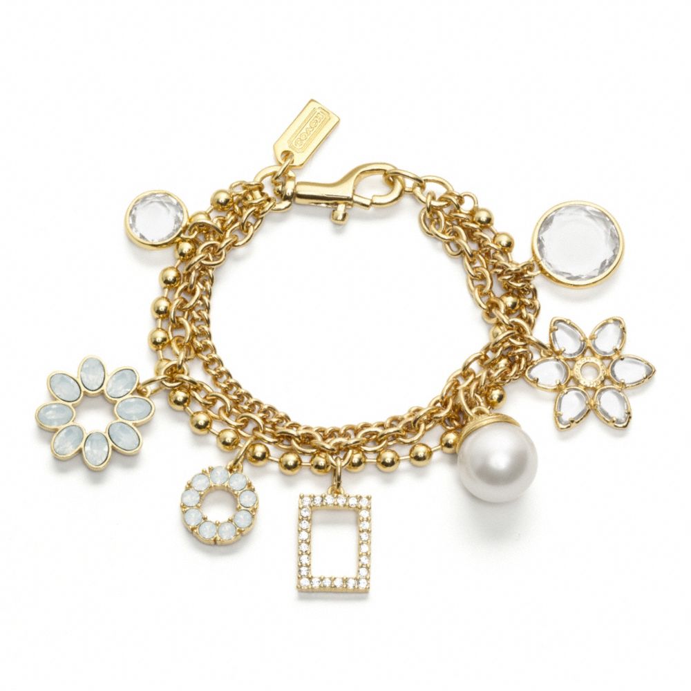 COACH MOTIF CHARM BRACELET -  - f96055